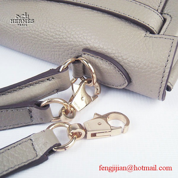 Hermes Kelly 32cm Togo Leather Bag Grey 6108