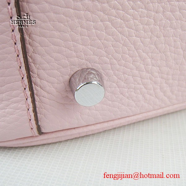 Hermes Lindy Women Shoulder Bag Pink 6208