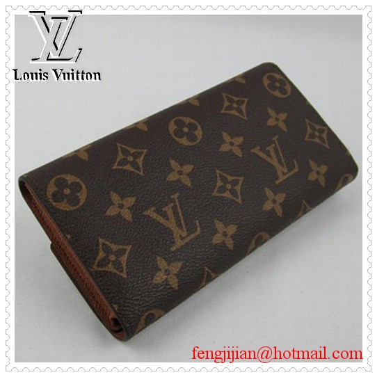 Louis Vuitton Monogram Canvas Porte International M58127