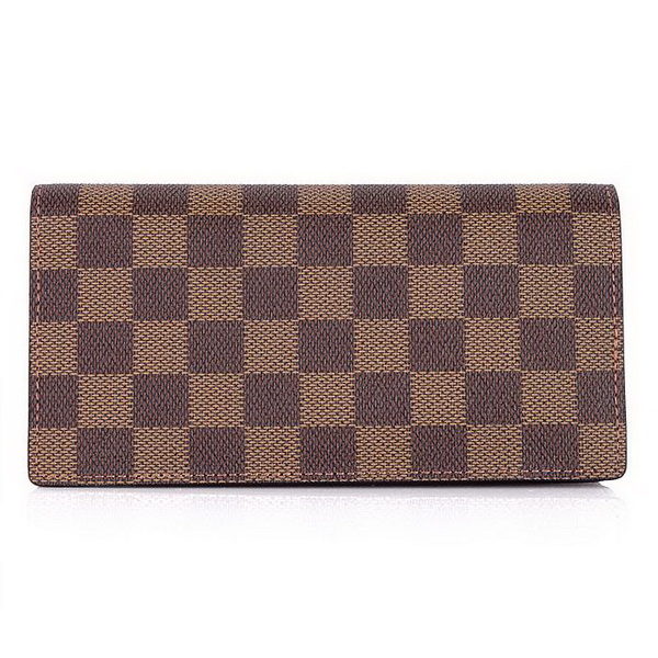 Louis Vuitton Damier Ebene Canvas Ebony Wallet N60825