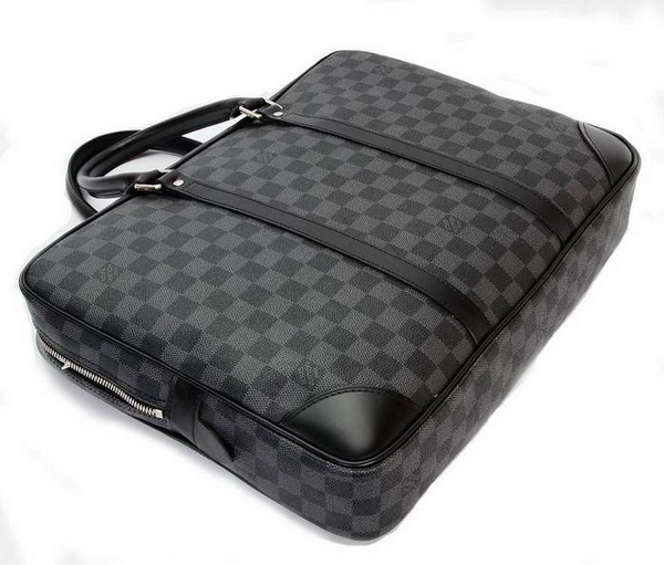 Louis Vuitton Damier Graphite Canvas Popte-Documents Voyage N41125