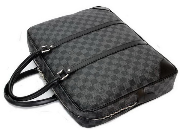 Louis Vuitton Damier Graphite Canvas Popte-Documents Voyage N41125