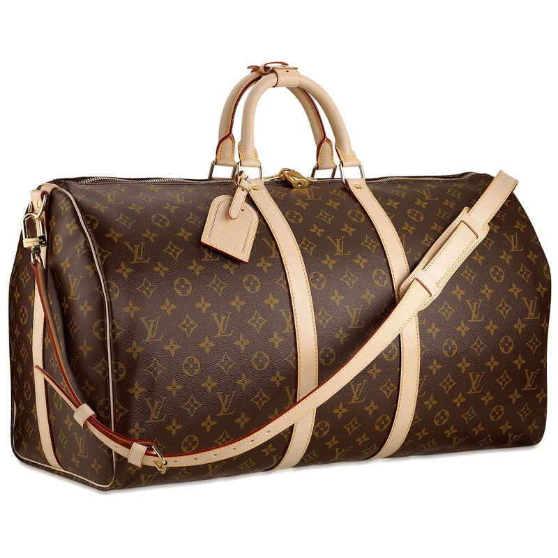 Louis Vuitton Monogram Canvas Keepall 55 Shoulder Strap M41414