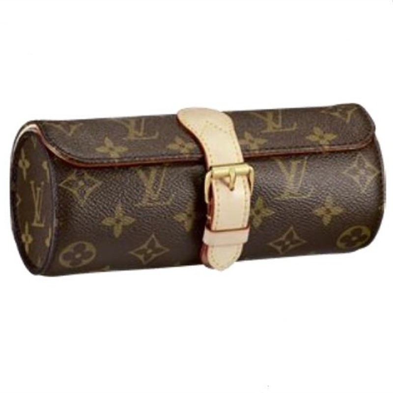 Louis Vuitton Monogram Canvas 3 Watch Case M47530