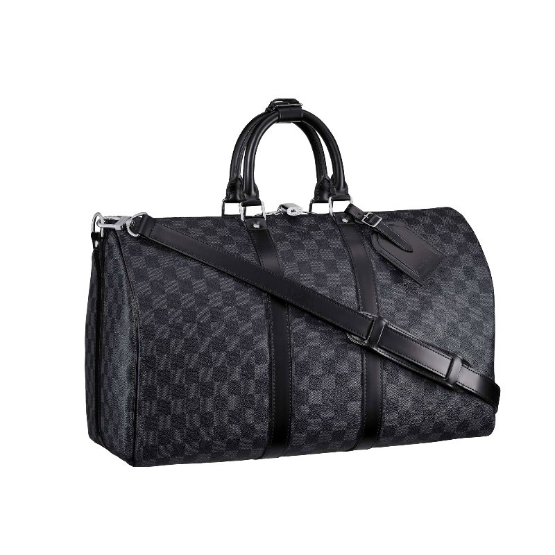 Louis Vuitton Damier Graphite Canvas Keepall 45 Strap N41418