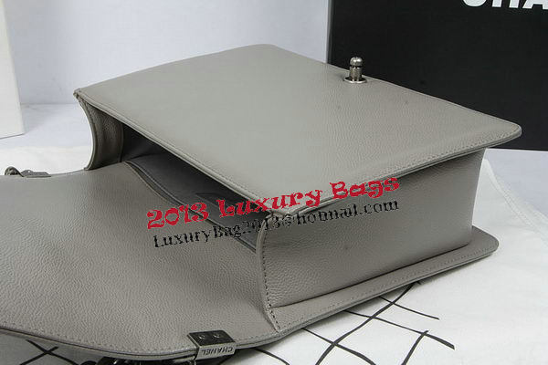 Boy Chanel Flap Shoulder Bag Original Cannage Pattern A67087 Grey Boy Chanel Flap Shoulder Bag Original Cannage Pattern A67087 Grey