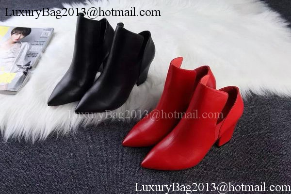 ALEXANDER MCQUEEN Ankle Boot Sheepskin MCQ271 Red ALEXANDER MCQUEEN Ankle Boot Sheepskin MCQ271 Red