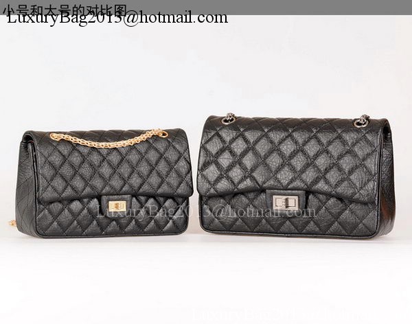 Chanel Classic Flap Bag Black Calfskin Leather A30226 Silver Chanel Classic Flap Bag Black Calfskin Leather A30226 Silver