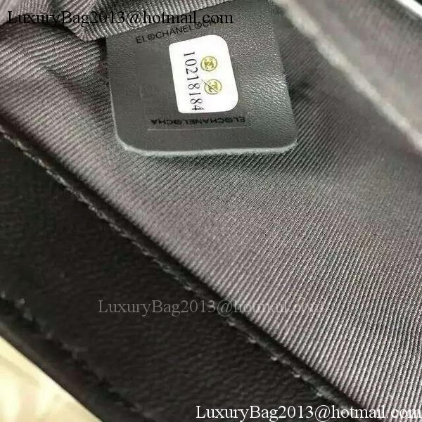 Boy Chanel mini Flap Bag Original Chevron Sheepskin Leather A5707 Black Boy Chanel mini Flap Bag Original Chevron Sheepskin Leather A5707 Black