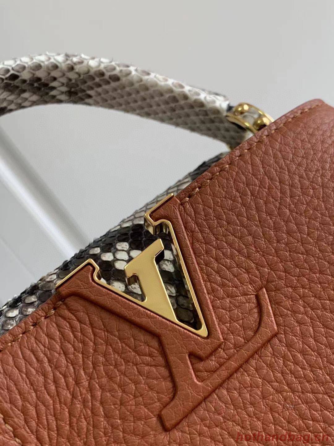 Louis Vuitton CAPUCINES Original Leather PM M96467 Brown Louis Vuitton CAPUCINES Original Leather PM M96467 Brown