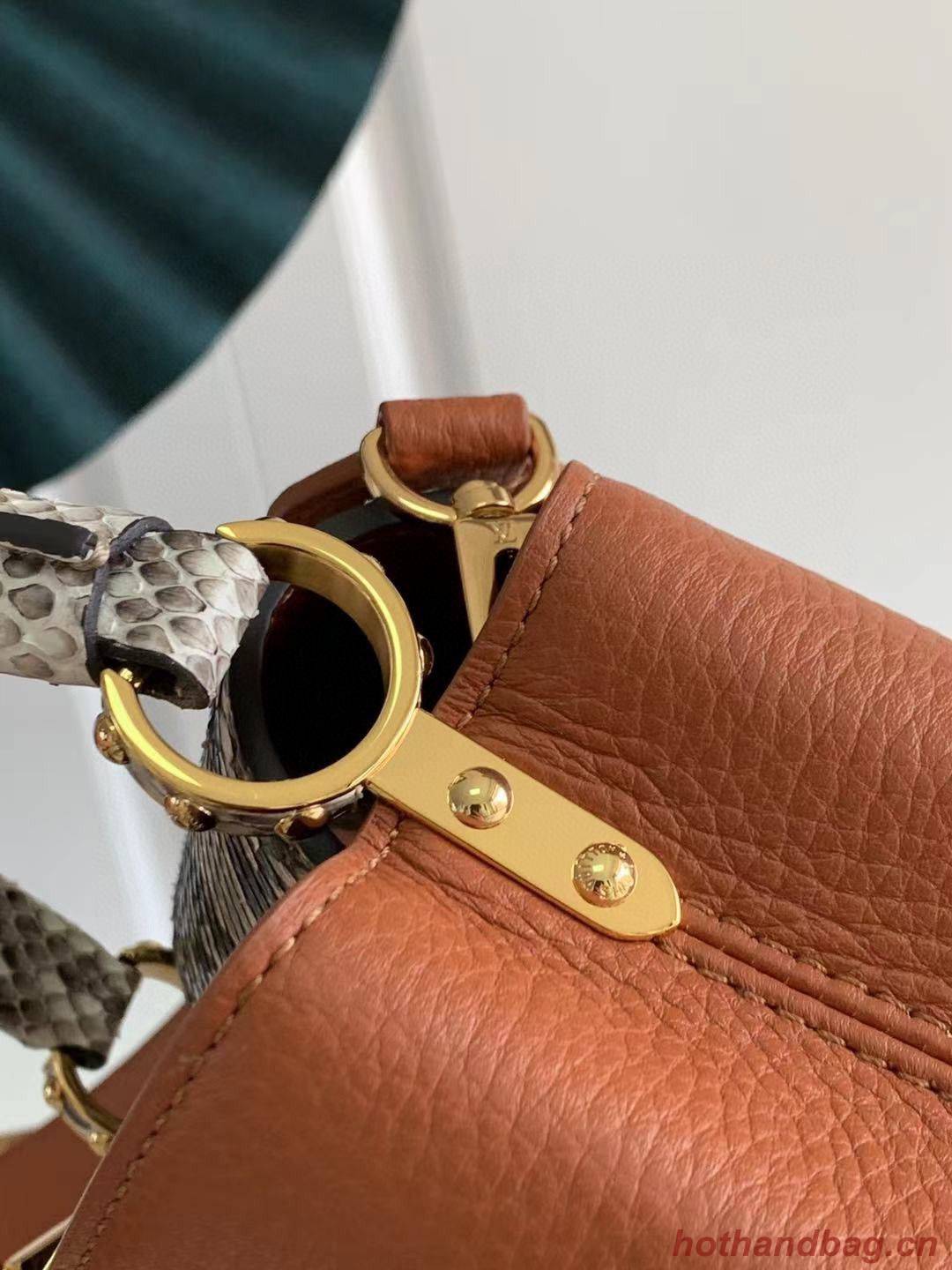 Louis Vuitton CAPUCINES Original Leather PM M96467 Brown Louis Vuitton CAPUCINES Original Leather PM M96467 Brown