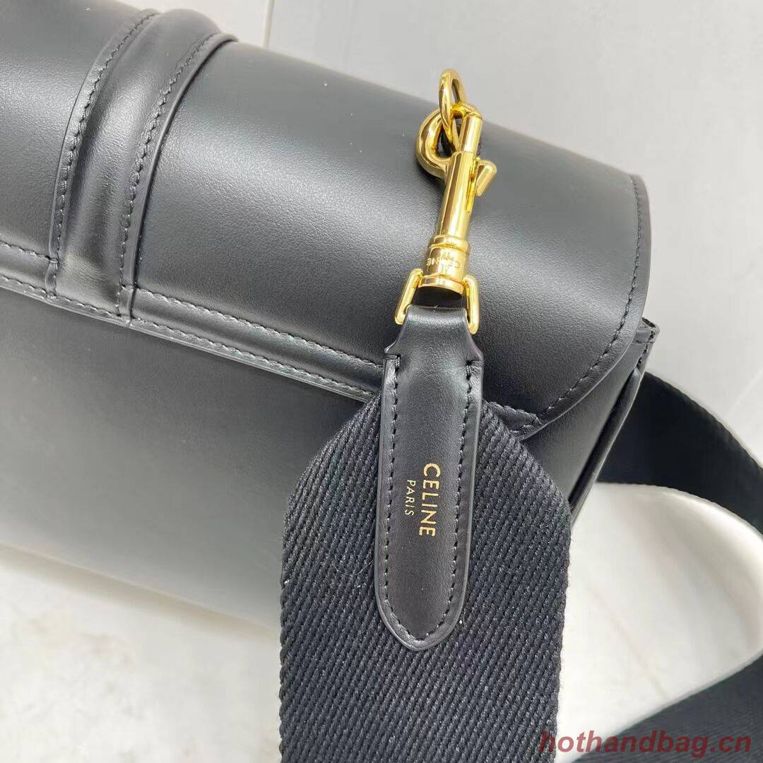 Celine TEEN SOFT 16 IN SMOOTH CALFSKIN 196853 black Celine TEEN SOFT 16 IN SMOOTH CALFSKIN 196853 black