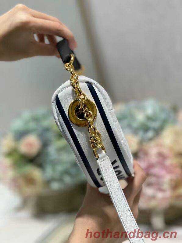 DIOR Shoulder Bag Cannage Lambskin C0617 white DIOR Shoulder Bag Cannage Lambskin C0617 white