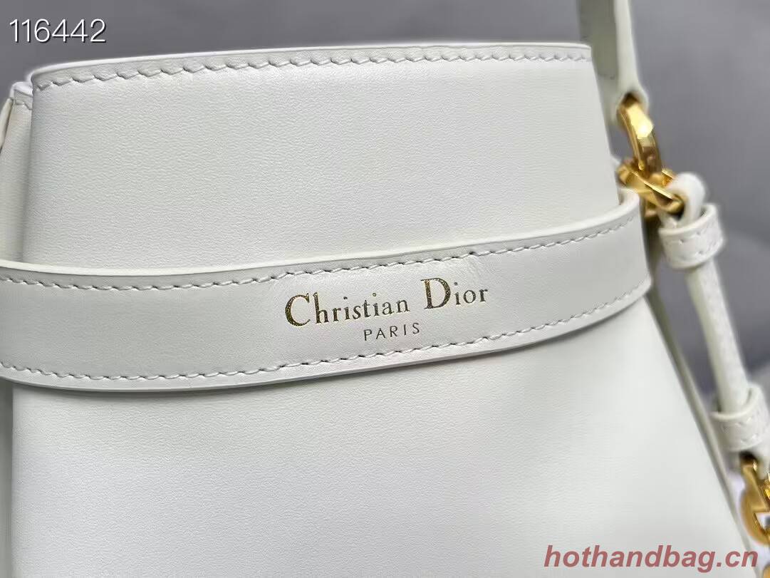 MEDIUM CEST DIOR BAG CD-Embossed Calfskin M2271UBHA Latte MEDIUM CEST DIOR BAG CD-Embossed Calfskin M2271UBHA Latte