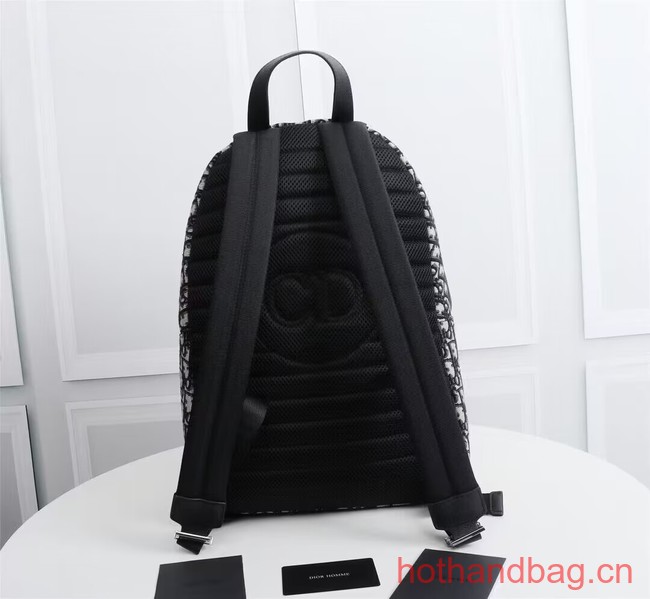 DIOR BACKPACK Beige and Black Dior Oblique Jacquard CM1088-2 DIOR BACKPACK Beige and Black Dior Oblique Jacquard CM1088-2