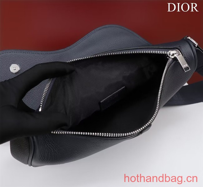 Dior Essentials SADDLE BAG Grained Calfskin 1ADPO093f-1 Royal Blue Dior Essentials SADDLE BAG Grained Calfskin 1ADPO093f-1 Royal Blue