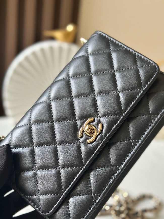 Chanel MINI CLASSIC HANDBAG 66051 black