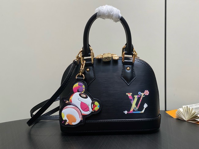 Louis Vuitton Epi grained leather Alma BB M13670 black
