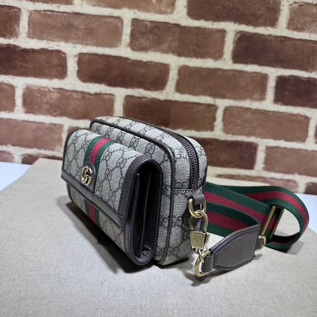 GUCCI OPHIDIA MINI BAG 746308 Brown