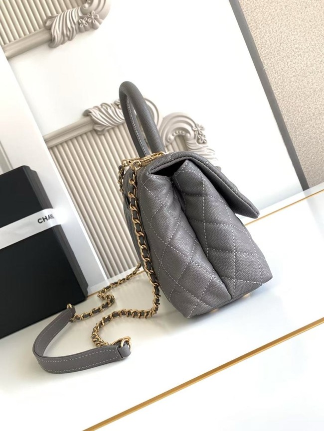 Chanel FLAP BAG WITH TOP HANDLE 92990-16