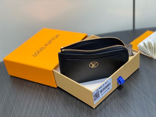 Louis Vuitton NEW Low Key Zipped Card Holder M14550 black