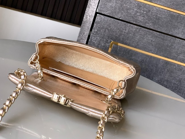 Chanel CLASSIC Original Lambskin 11.12 HANDBAG AS6564 gold