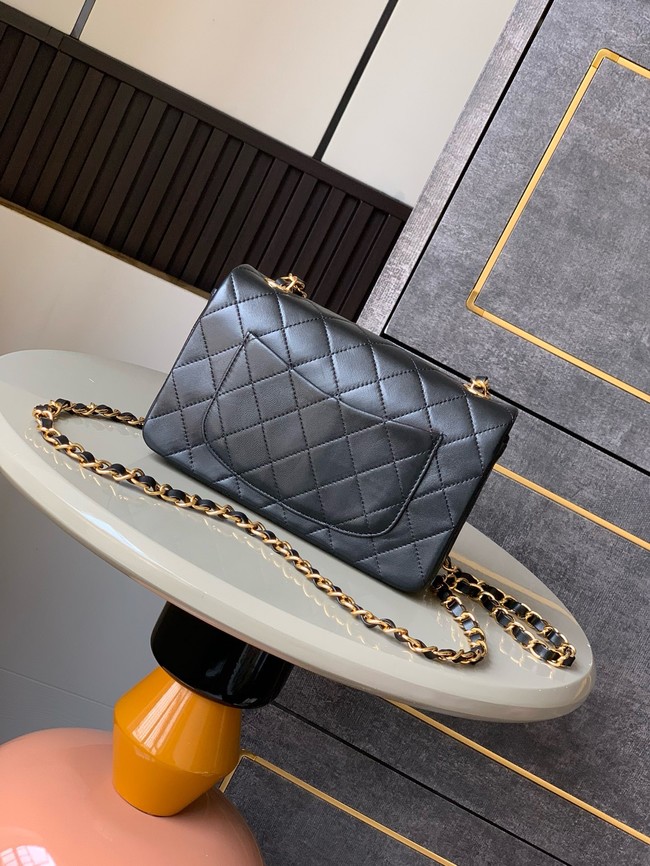 Chanel CLASSIC Original Leather 11.12 HANDBAG 1116 black