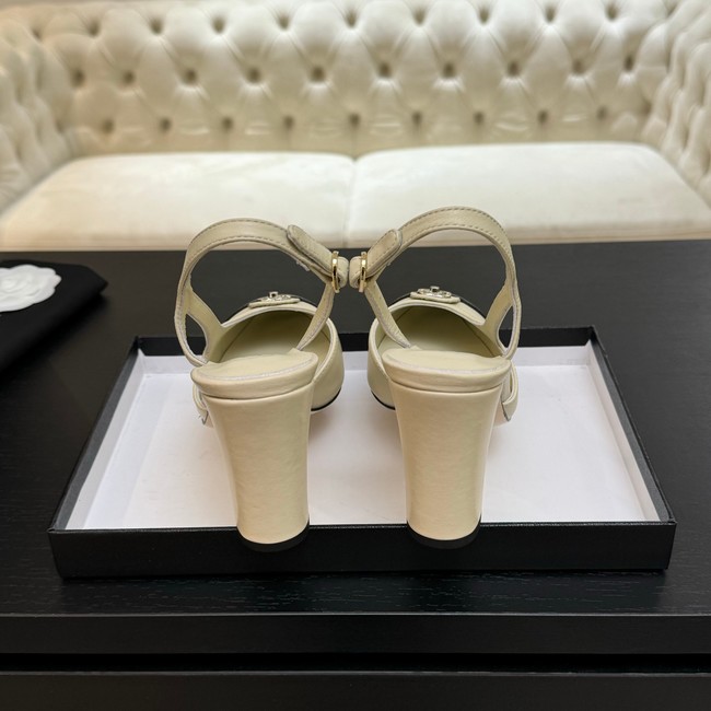 Chanel SLINGBACKS High heels 9.5CM 44976-5