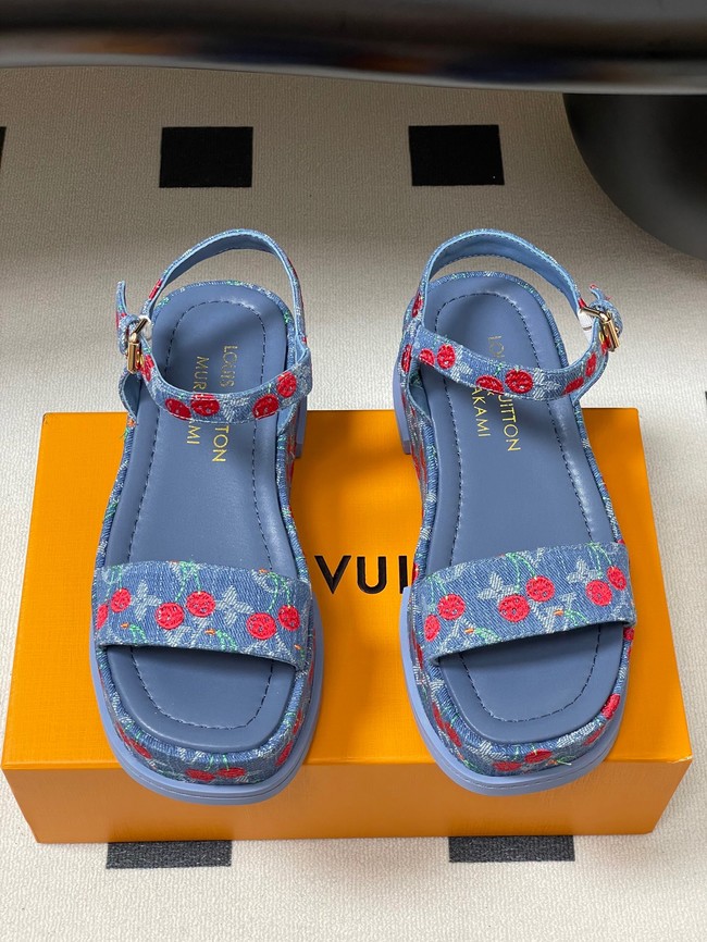 Louis Vuitton Maya Platform Sandal 44975-5