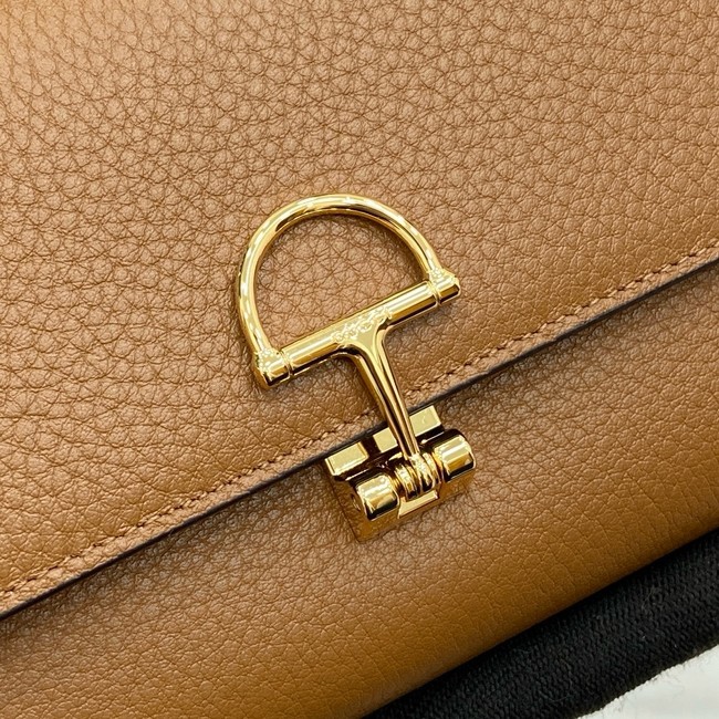 Gucci Softbit continental wallet 828147 brown