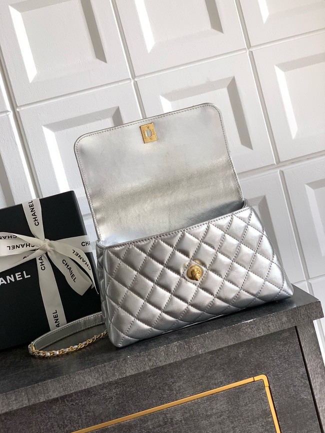 Chanel LARGE FLAP BAG WITH TOP HANDLE 92991-19