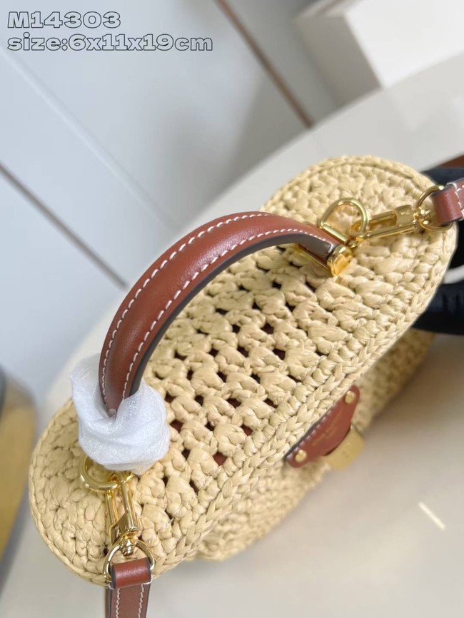 Louis Vuitton Vanity Chain Pouch M14303 Natural Tan