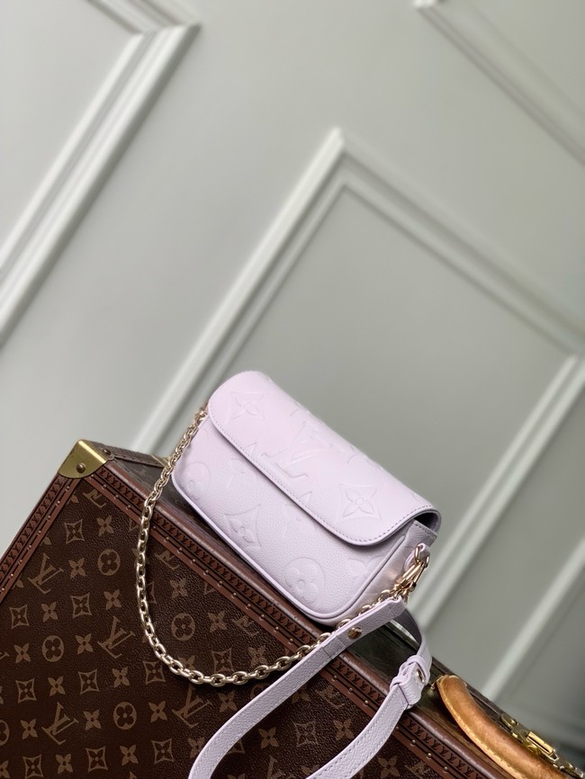 Louis Vuitton NEW Wallet On Chain Ivy M25714 Misty