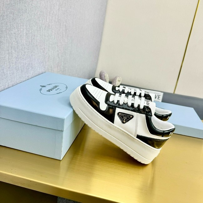 Prada Downtown Bold leather sneakers 45032-3