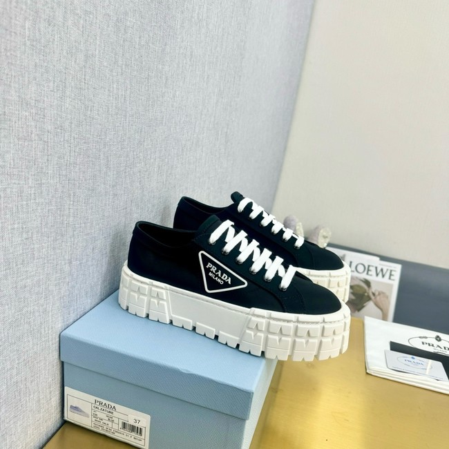 Prada Downtown Bold leather sneakers 45032-6