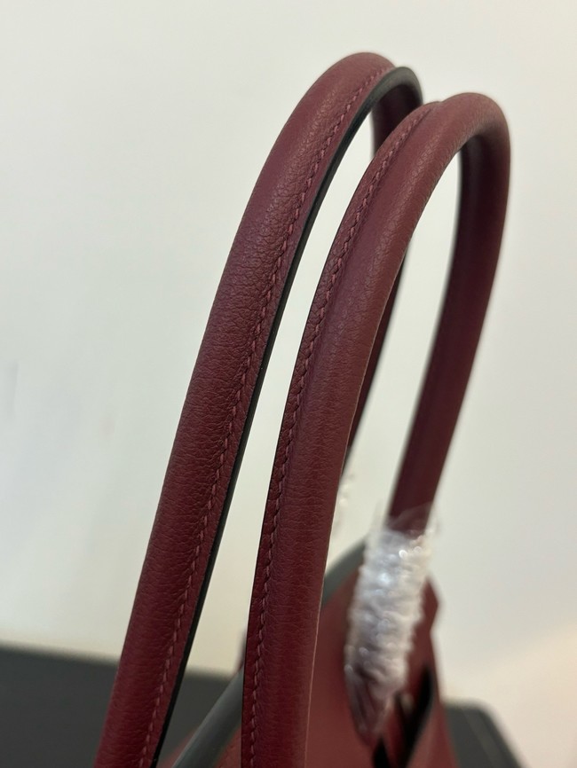 Hermes Birkin evercolor 66541 burgundy
