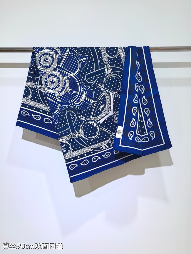 Hermes Shawl Cashmere and Silk Jacquard KY101