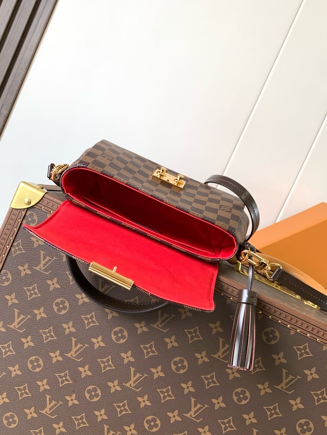 Louis Vuitton Damier Ebene Canvas CROISETTE Bag M43000
