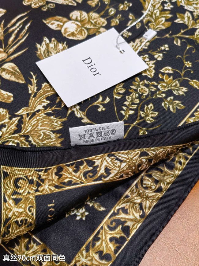 Dior 90 Square Scarf Silk Twill KY151