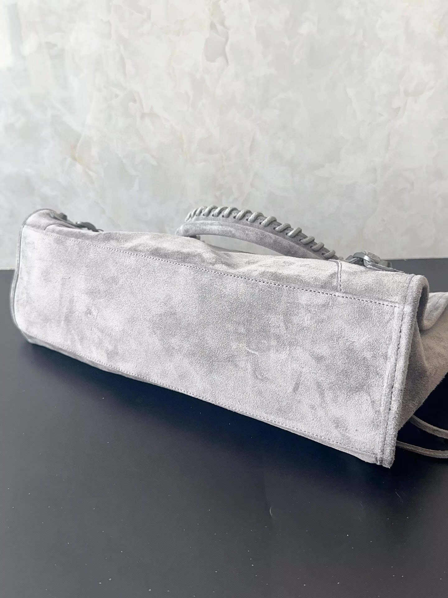 Balenciaga Le City Top Handle Bag B530 Gray Balenciaga Le City Top Handle Bag B530 Gray