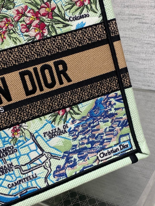 Dioriviera Medium Dior Book Tote Embroidery M1296ZEZG-1