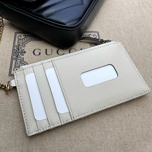 Gucci GG Marmont small shoulder bag 751526 black