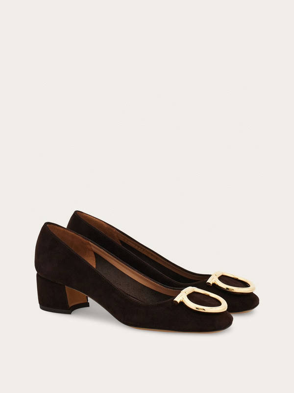 Ferragamo Shoes FMS00090 Heel 4CM