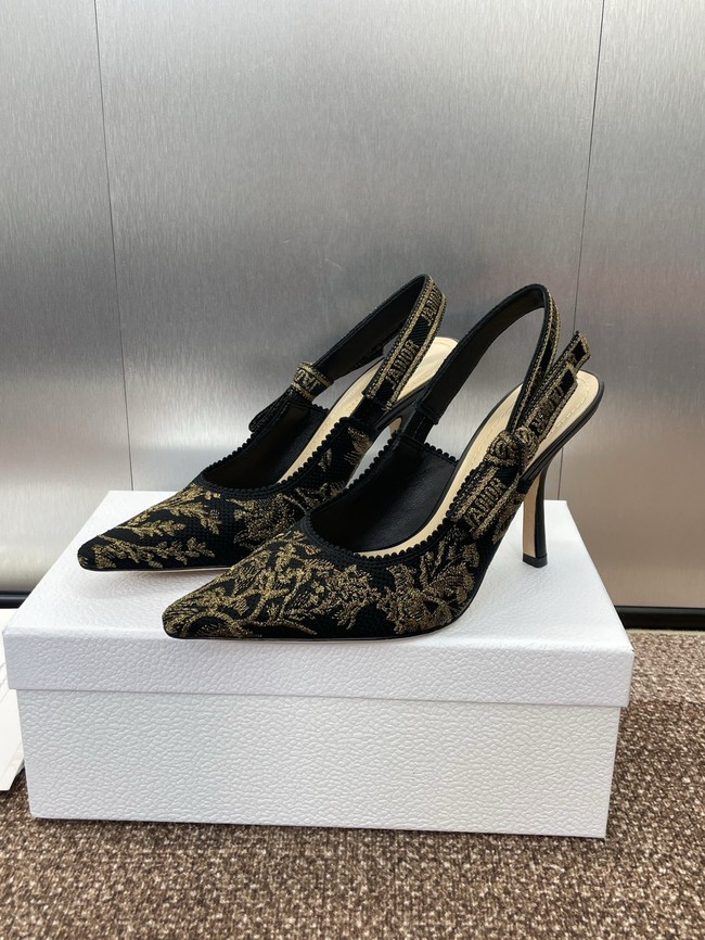JAdior Slingback Pump Cotton Embroidered KCP867DQ-1