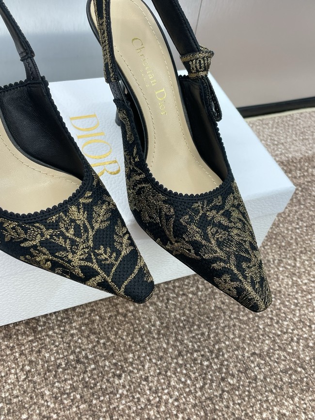 JAdior Slingback Pump Cotton Embroidered KCP867DQ-1