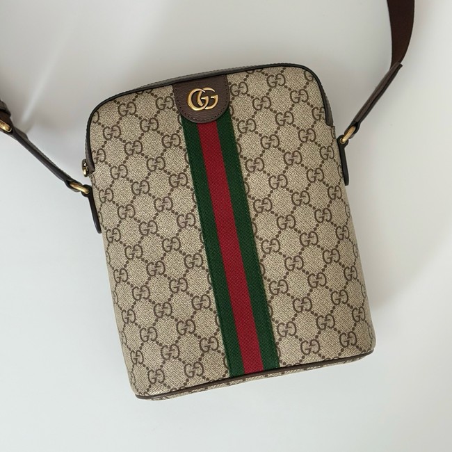 Gucci Ophidia small slingbag 839103 dark brown