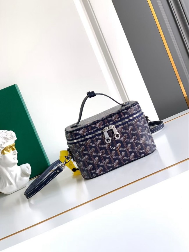 Goyard Muse mini Makeup pouch CL07P dark blue
