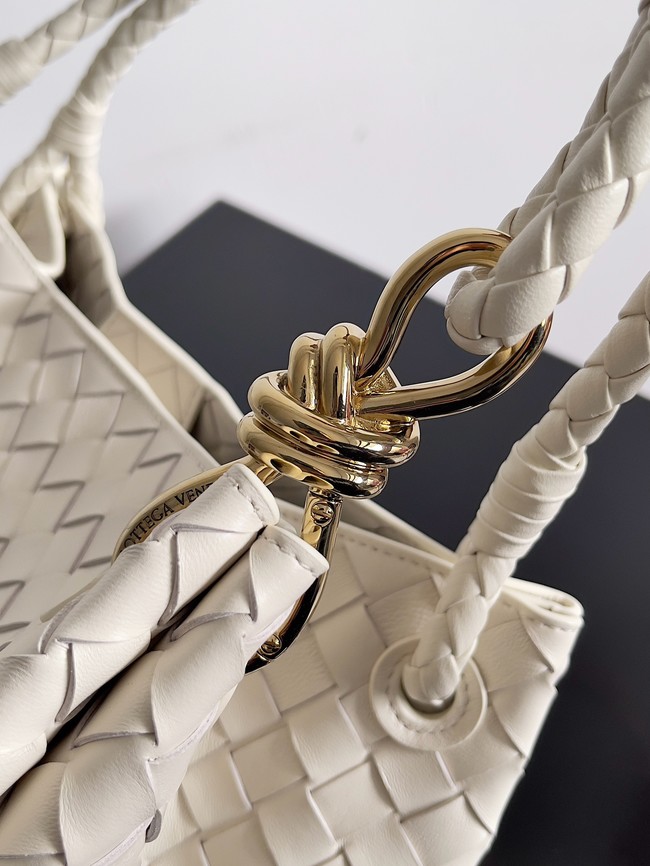 Bottega Veneta Parachute 826212 Sea salt&Brass finish
