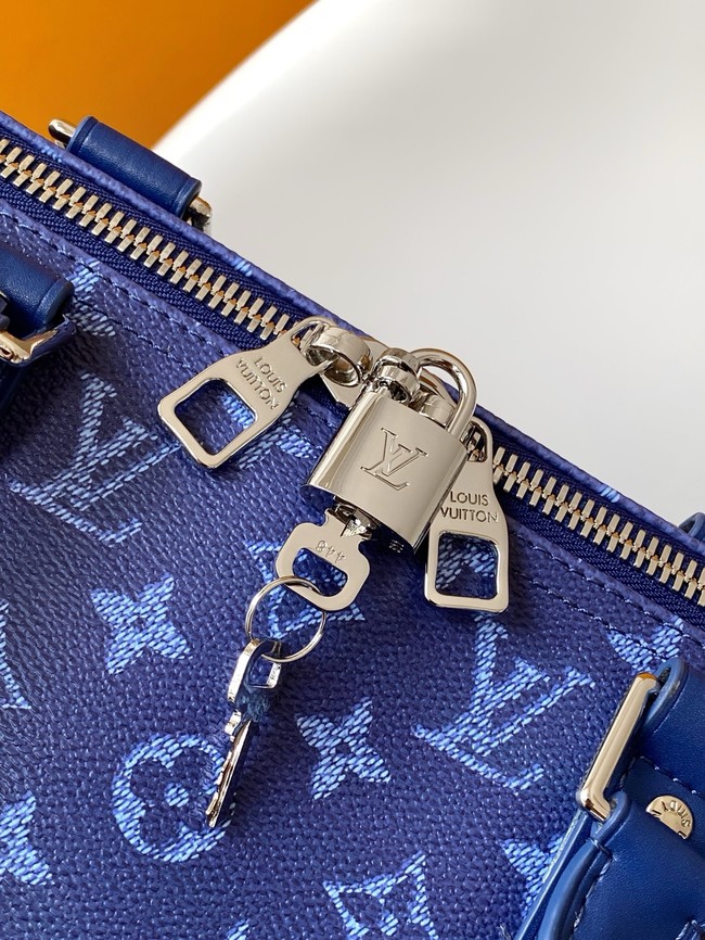 Louis Vuitton Keepall Bandouliere 45 M26868 dark blue