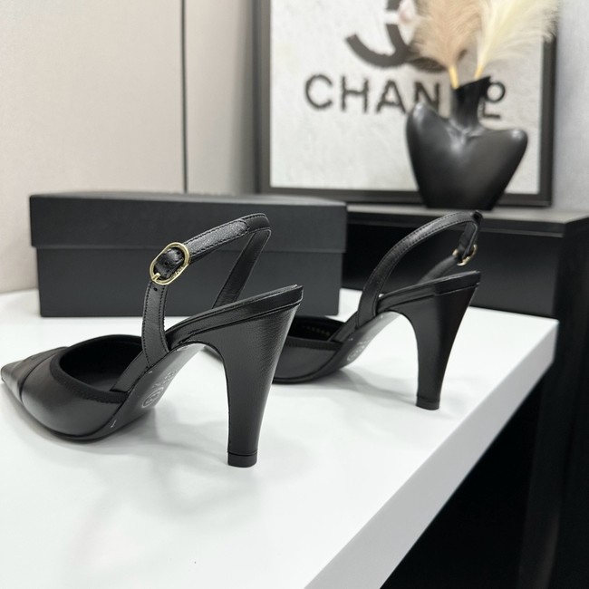 Chanel Slingbacks Iridescent Lambskin 55734-3
